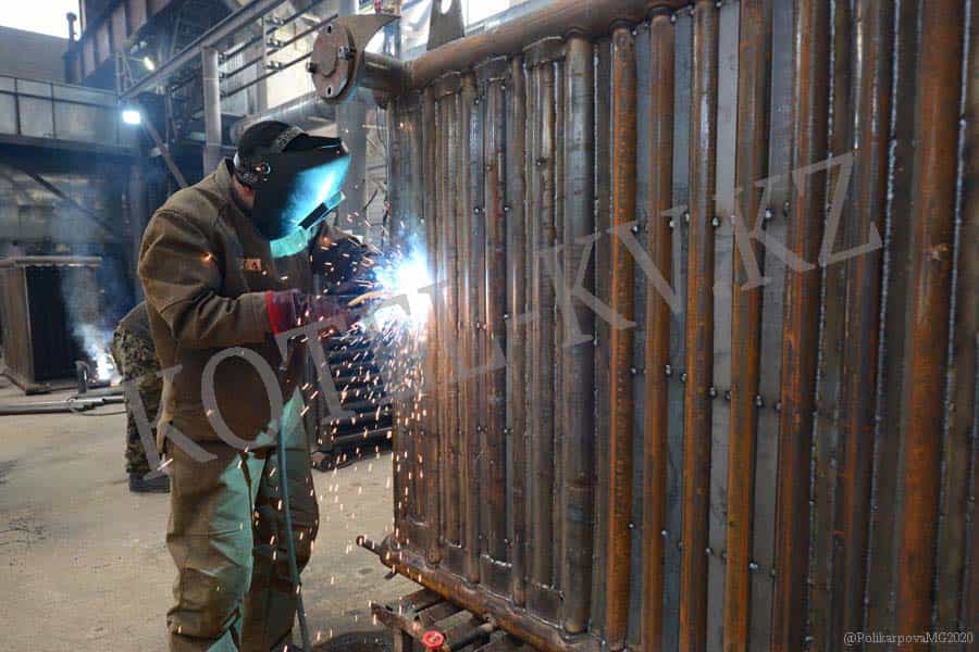 Изготовление газового водогрейного котла Изготовление водогрейного котла на газе