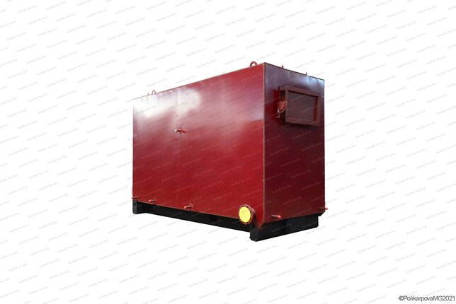 Котел 1.16 ОУР с золоуловителем водогрейный