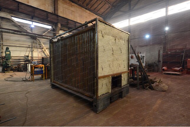 Водогрейный котел 1.25 с ОУР - изготовление