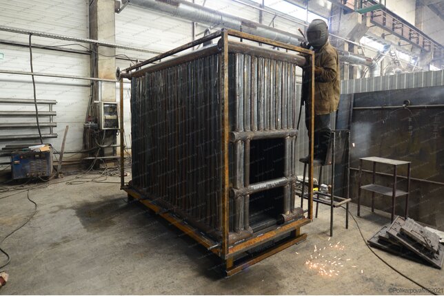 Изготовление котла 600 кВт работающего без дымососа