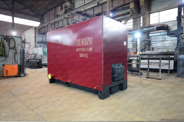 Угольный котел с золоуловителем 0.5 МВт