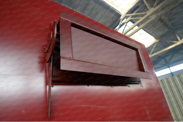 Шибер газохода к твердотопливному котлу 1160 кВт